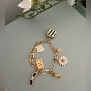Kate Spade Gold Charm Bracelet (New without tags)